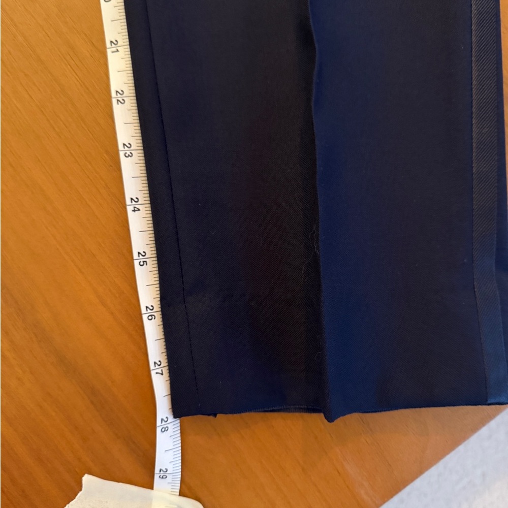 Suitsupply Midnight Blue Tuxedo Jacket & Pants with Satin Trim - Picture 4 of 5